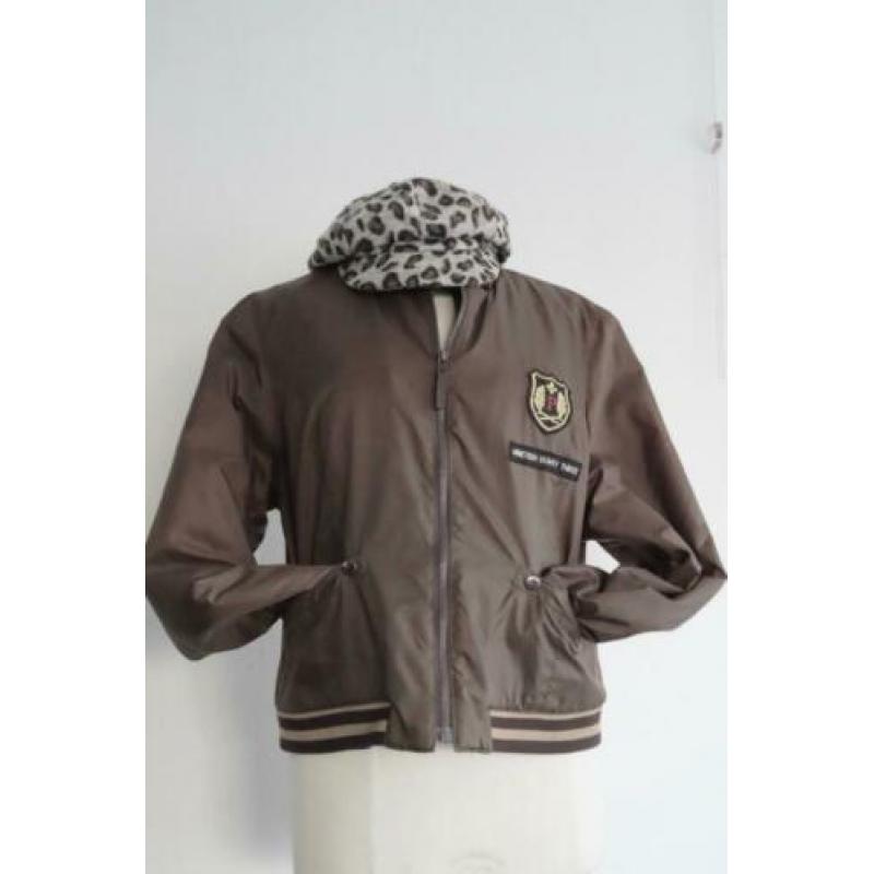 PULLS, stoer/chique bomberjasje in ARMY tint maat 44/46