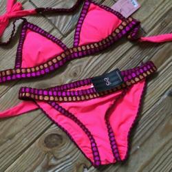 HUNKEMÖLLER- Mt XS S 34 36 bikini NIEUW! Roze
