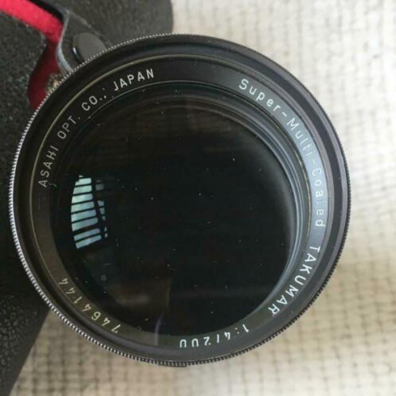 4x Asahi Pentax Takumar in super-staat! 200, 150, 105, 35 mm