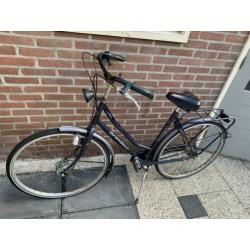 Fijne damesfiets Grandeur 28inch.3versnellingen