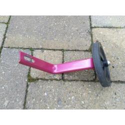 2 losse zij wieltjes voor een 16 inch fietsje.