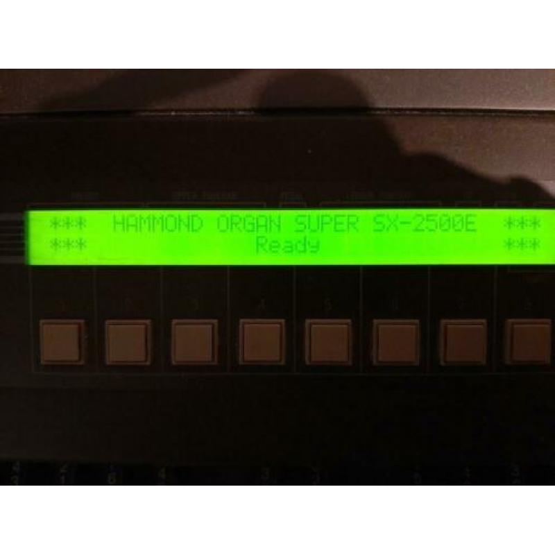HAMMOND SX-2000 met update