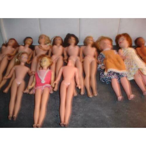 vintage barbie groot lot midge skipper super lina