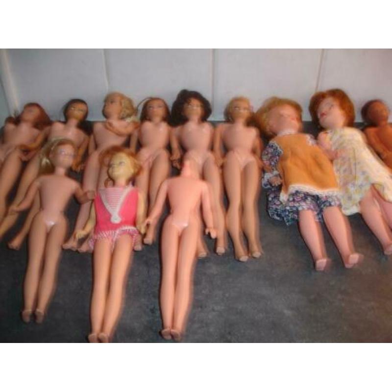 vintage barbie groot lot midge skipper super lina
