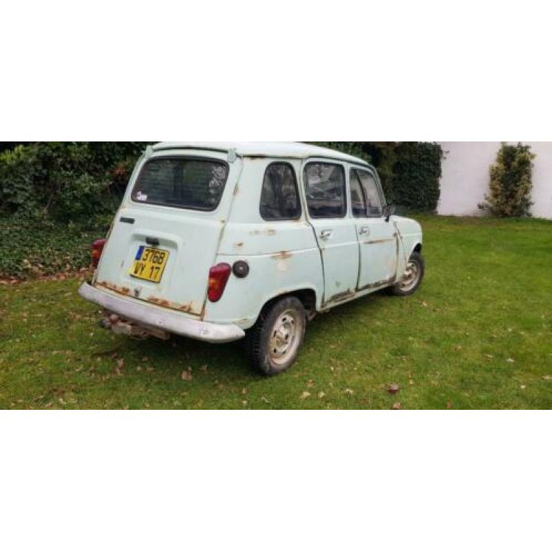 Bod gevraagd voor Renault 4 1981, komt zo uit Zuid Frankrijk