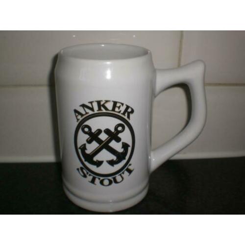 Mooie stenen pul Anker Stout bier