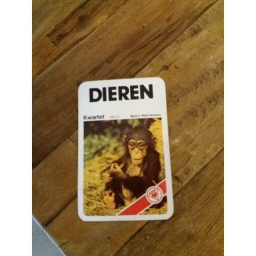 dieren kwartetspel ASS made in west germany 7591/2