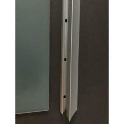 Melkglas ophangplank wandplank 1.18 mt, zgan
