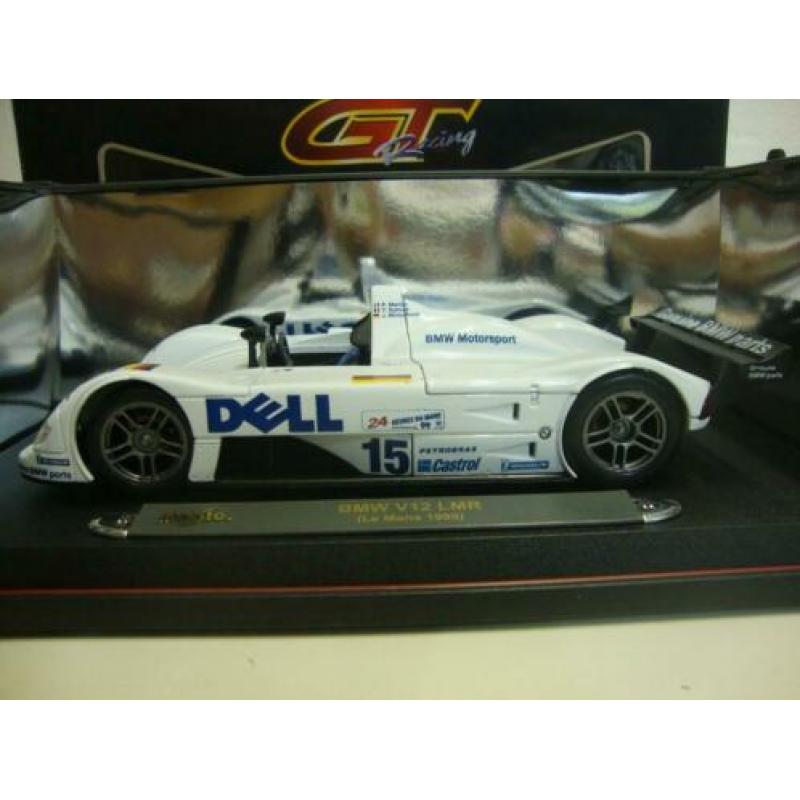 BMW V12 LMR 1999 Le Mans wit Maisto 1:18 KRD