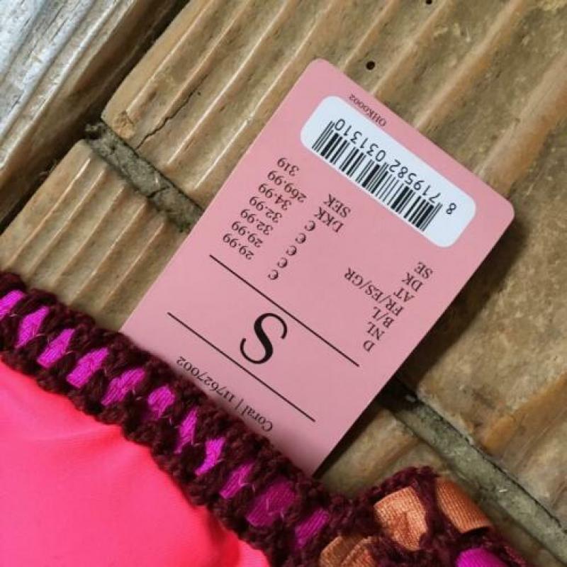 HUNKEMÖLLER- Mt XS S 34 36 bikini NIEUW! Roze