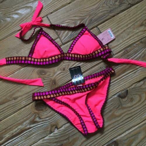 HUNKEMÖLLER- Mt XS S 34 36 bikini NIEUW! Roze