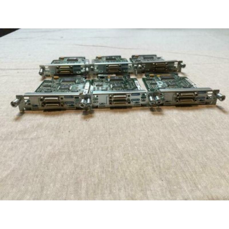 6x Cisco WIC-2T 2-Port Serial WAN module