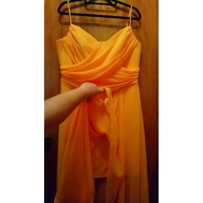 Lange jurk, geel
