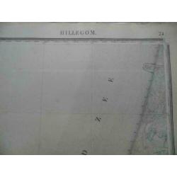 076 / Hillegom / Middendam / Exercitieveld Litho 1875