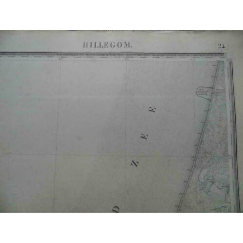 076 / Hillegom / Middendam / Exercitieveld Litho 1875