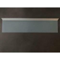Melkglas ophangplank wandplank 1.18 mt, zgan