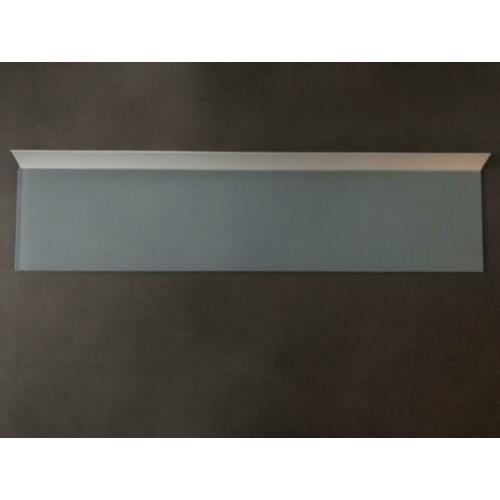 Melkglas ophangplank wandplank 1.18 mt, zgan
