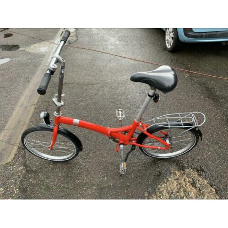 Vouwfiets in Nieuwstaat zeer mooi volledig inklapbaar