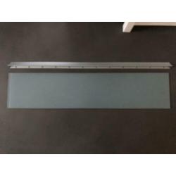Melkglas ophangplank wandplank 1.18 mt, zgan