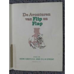 DE plaatjesalbum:De avonturen van Flip en Flap (4 delen)1950