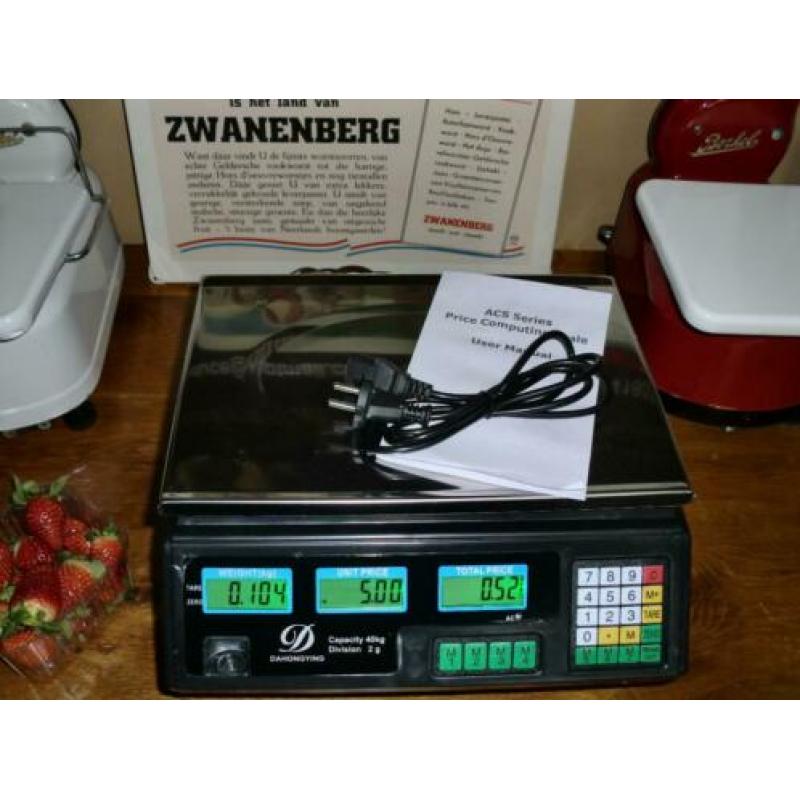 Weegschaal 40 Kgr