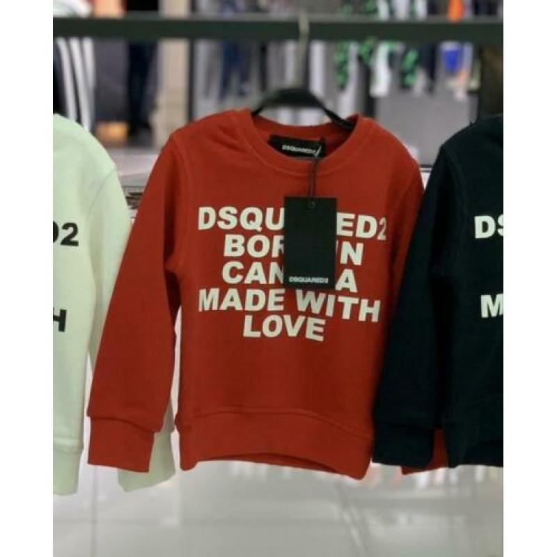 Daquared sweater trui kinderen 2 tot 12 jaar Balmain gucci