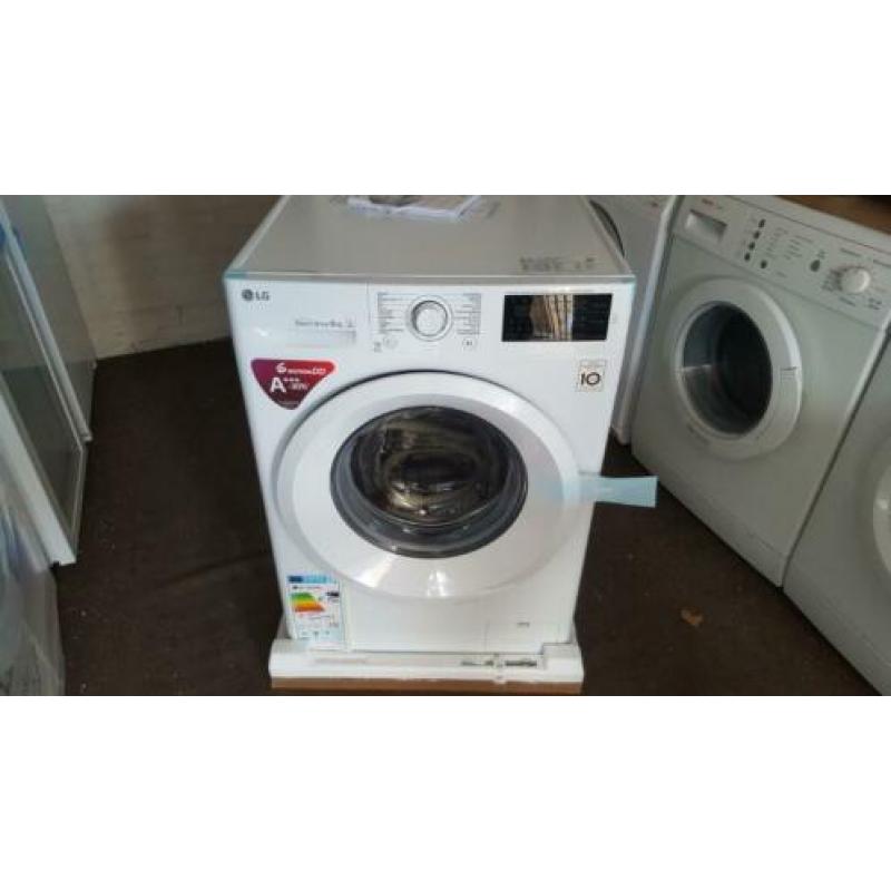 NIEUWE LG 8 kg A+++ Direct drive 1400 rpm 2 jaar garantie !!