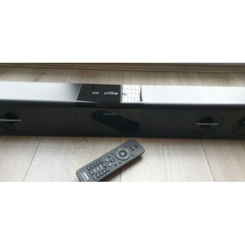 philips sound bar. inclusief afstandsbediening.