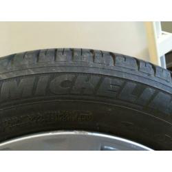 Originele Honda Jazz velgen met Michelin zomerbanden