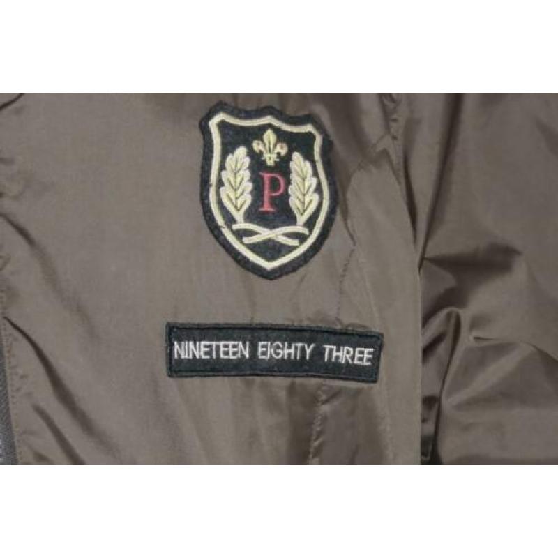 PULLS, stoer/chique bomberjasje in ARMY tint maat 44/46