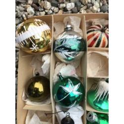 Oude kerstballen