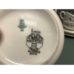 Vintage servies Suisse Langenthal