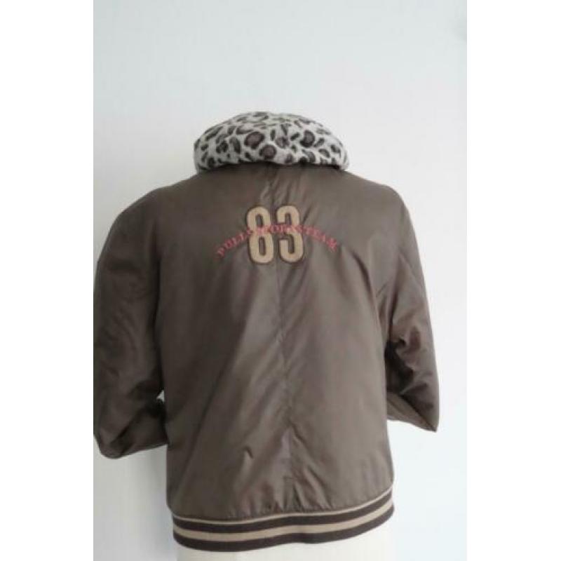 PULLS, stoer/chique bomberjasje in ARMY tint maat 44/46