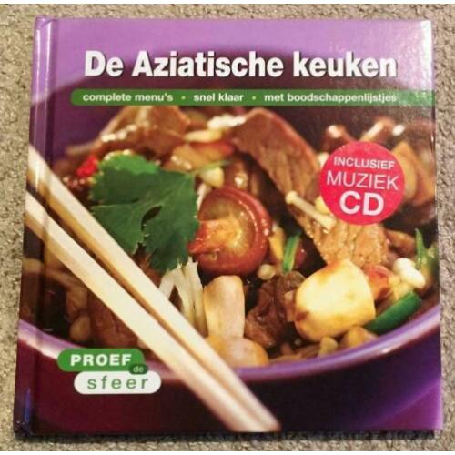 Boek : De Aziatische Keuken + Een Muziek Cd