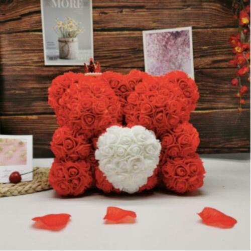 Rozen beer - Infinity roos - Liefde - Kado - Hart - Jarig