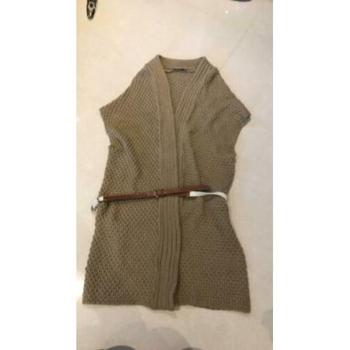 Liu jo dames mouwloos vest met riem
