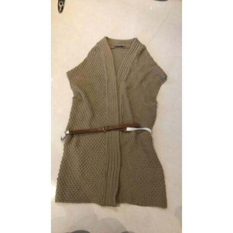 Liu jo dames mouwloos vest met riem