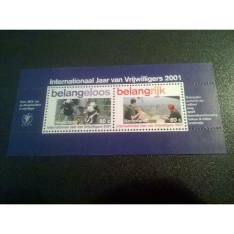 Nederland, 11 blokken/vellen, ook per stuk te koop