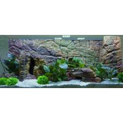 "Thin" Aquarium achterwand 100x60 (96 x 54 cm)