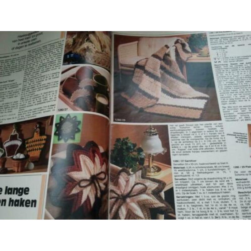 Anna, handwerken, dec. 1980, vintage spullen haken,