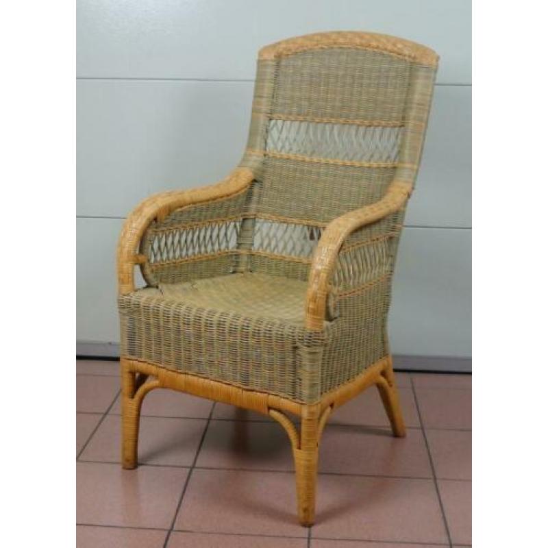 Rieten Stoel Super Mooie en Comfortabele Rotan Fauteuil