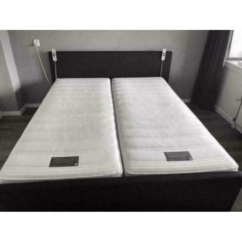 ELEKTR. VERSTELB. NORMA TIMELESS BOXSPRING met NWE MATRASSEN