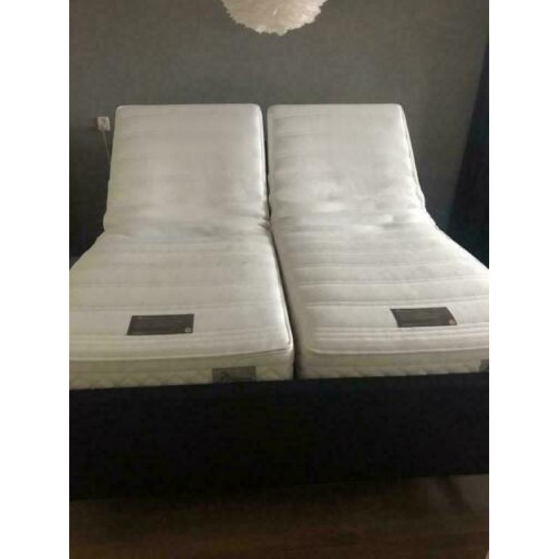 ELEKTR. VERSTELB. NORMA TIMELESS BOXSPRING met NWE MATRASSEN