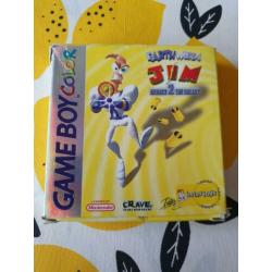 Nintendo Game Boy Color Earthworm Jim Menace 2 the Galaxy