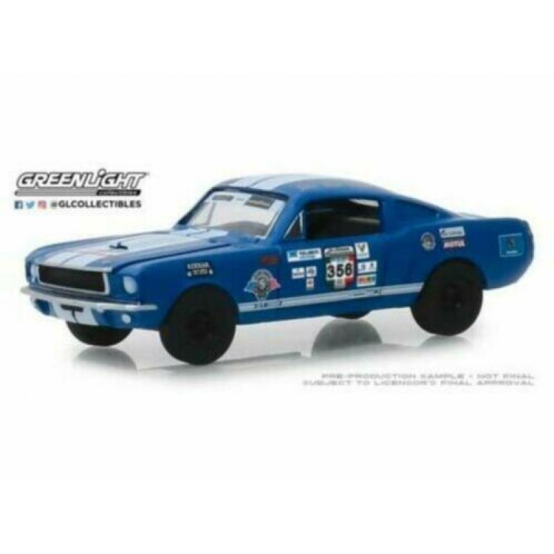 1965 Shelby GT350 (Ford Mustang) van Greenlight 1/64 rally