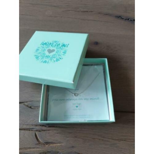 Heart To Get jewelry zilvere ketting nieuw!