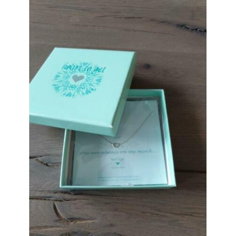 Heart To Get jewelry zilvere ketting nieuw!