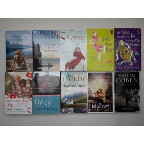 Diverse pockets 10 voor €9,00 oa Jill Mansell, Harlan Coben
