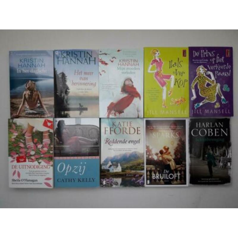 Diverse pockets 10 voor €9,00 oa Jill Mansell, Harlan Coben