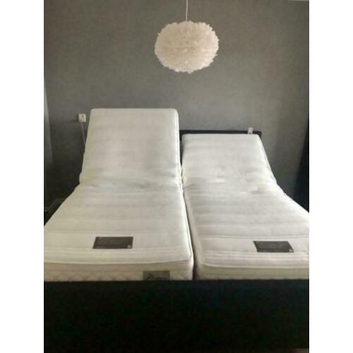 ELEKTR. VERSTELB. NORMA TIMELESS BOXSPRING met NWE MATRASSEN